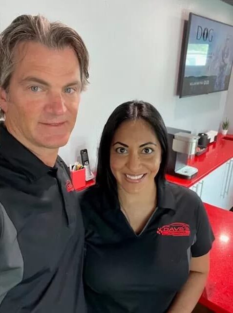 Mike Morgan and Jessica Caycedo